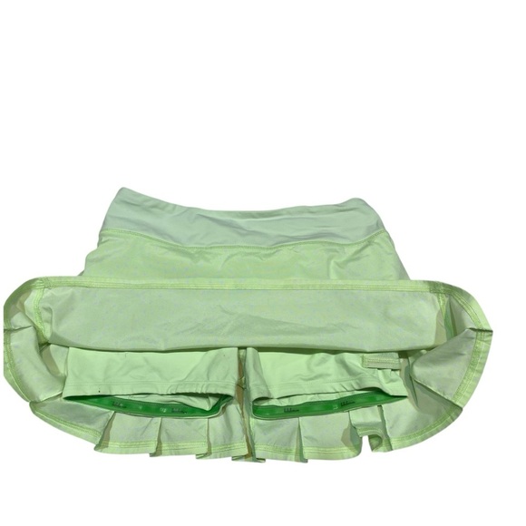 Lululemon Run: Pace Setter Skirt Petit Dot Faded Zap / Faded Zap Size 4 - Picture 5 of 8